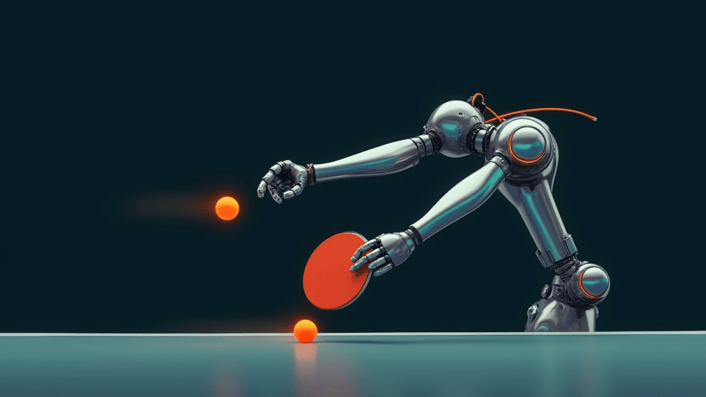 Project Ace de Sony AI, premier robot autonome à battre des professionnels de tennis de table