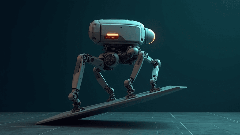 État de l'art de la robotique à pattes en environnements non inertiels : passé, présent et futur