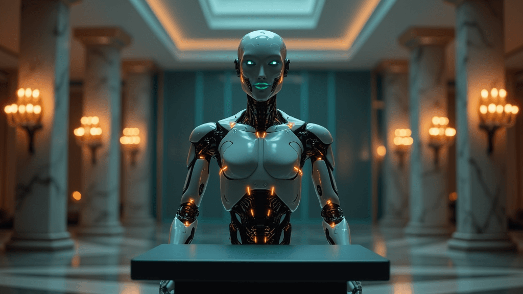 Melody : un robot humanoïde maîtrise 39 degrés de liberté pour une présence quasi humaine