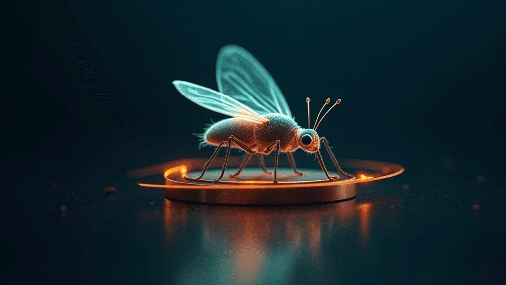 Caractérisation du couplage des couples tangage-roulis dans des robots à ailes battantes de taille insecte via un cardan microfabriqué