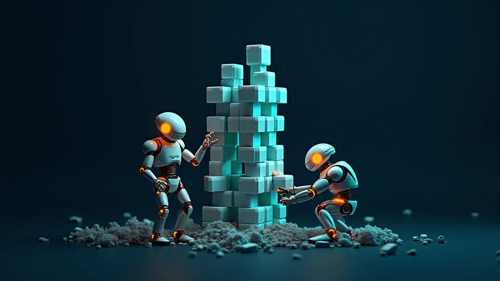 Des blocs reconfigurables permettent aux robots d'assembler et réutiliser des bâtiments